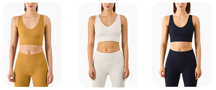 best high impact running bra yellow white black