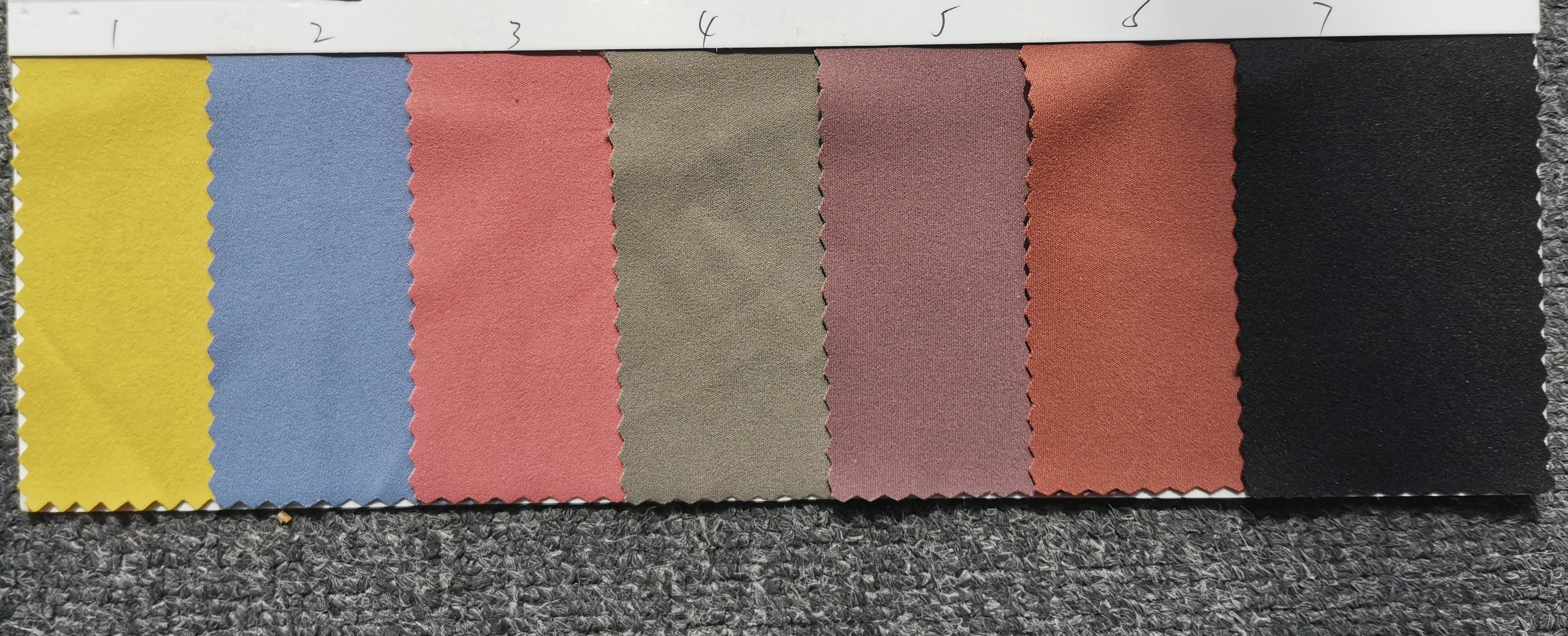 76%nylon 24%lycra fabric for sport clothing wholesale low MOQ