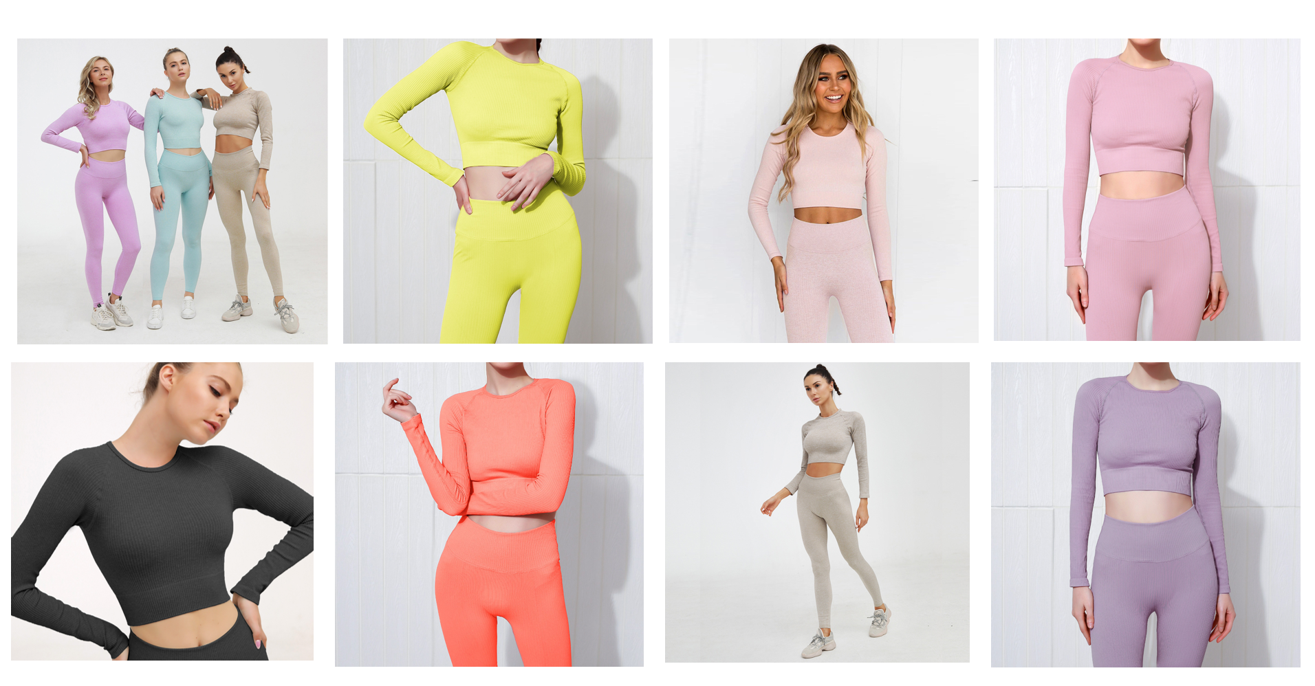 seamless set for yoga