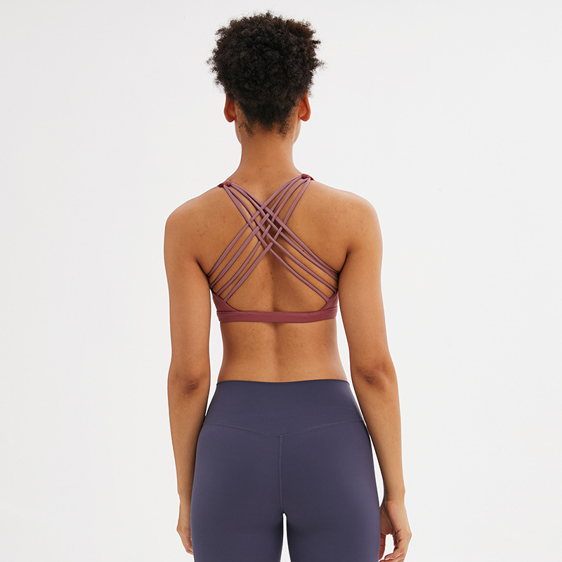 B20017 Interesting Back Yoga Bra
