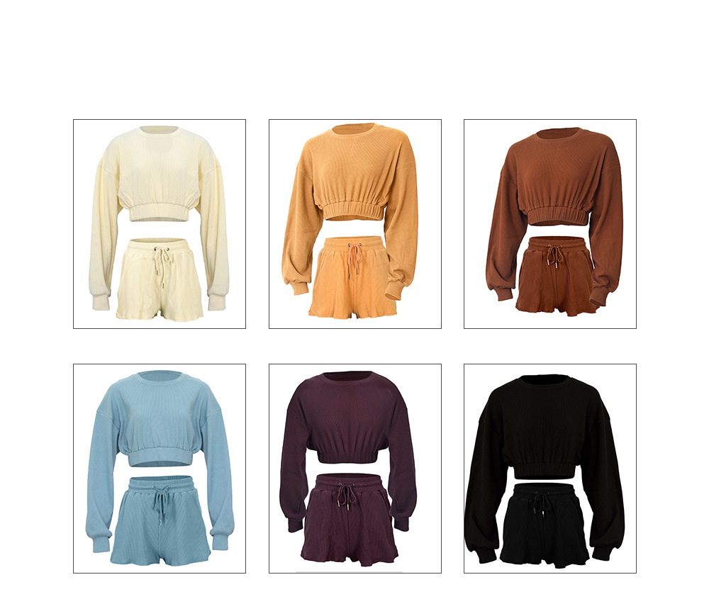 TZ4404 Sweat Pant Shorts Set