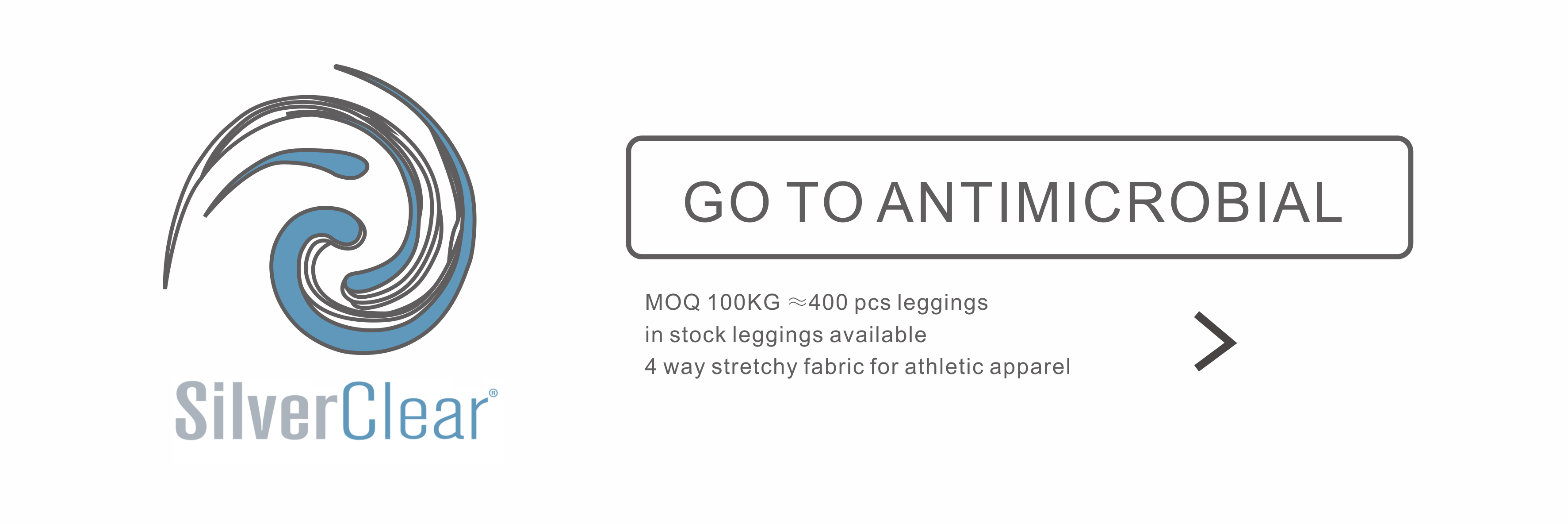 go to antimicrobial sport fabirc 4 four stretchy for gym clothing