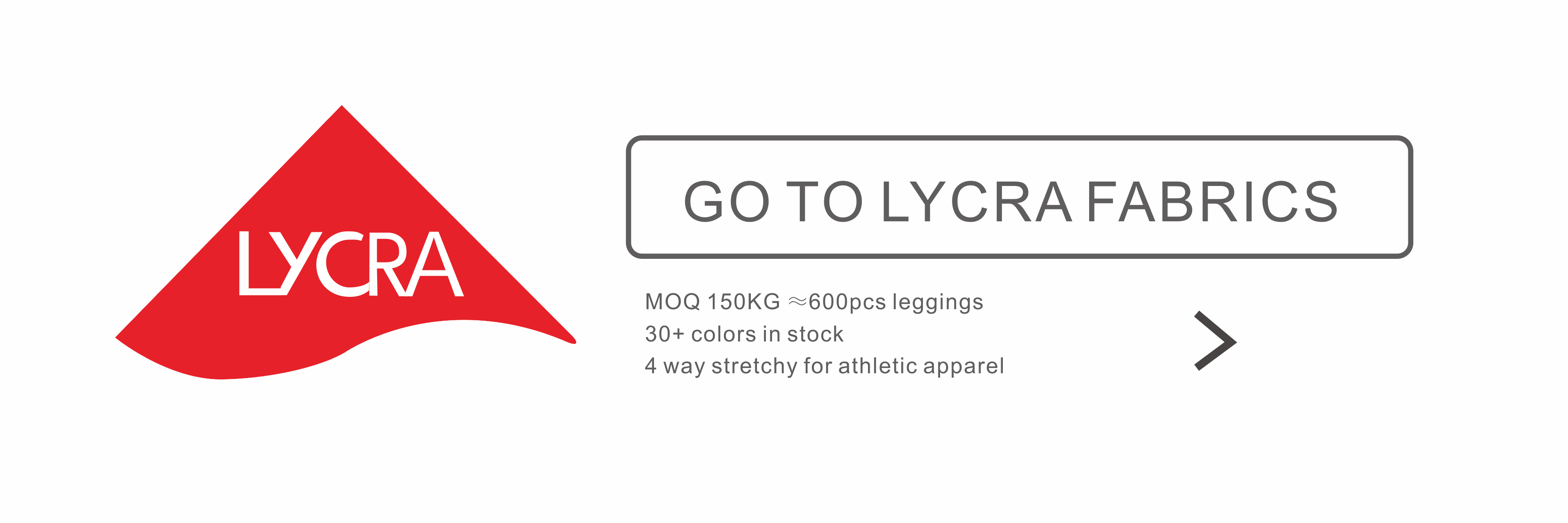 go to lycra 4 way stretchy fabrics lycra leggings sport bras supplier