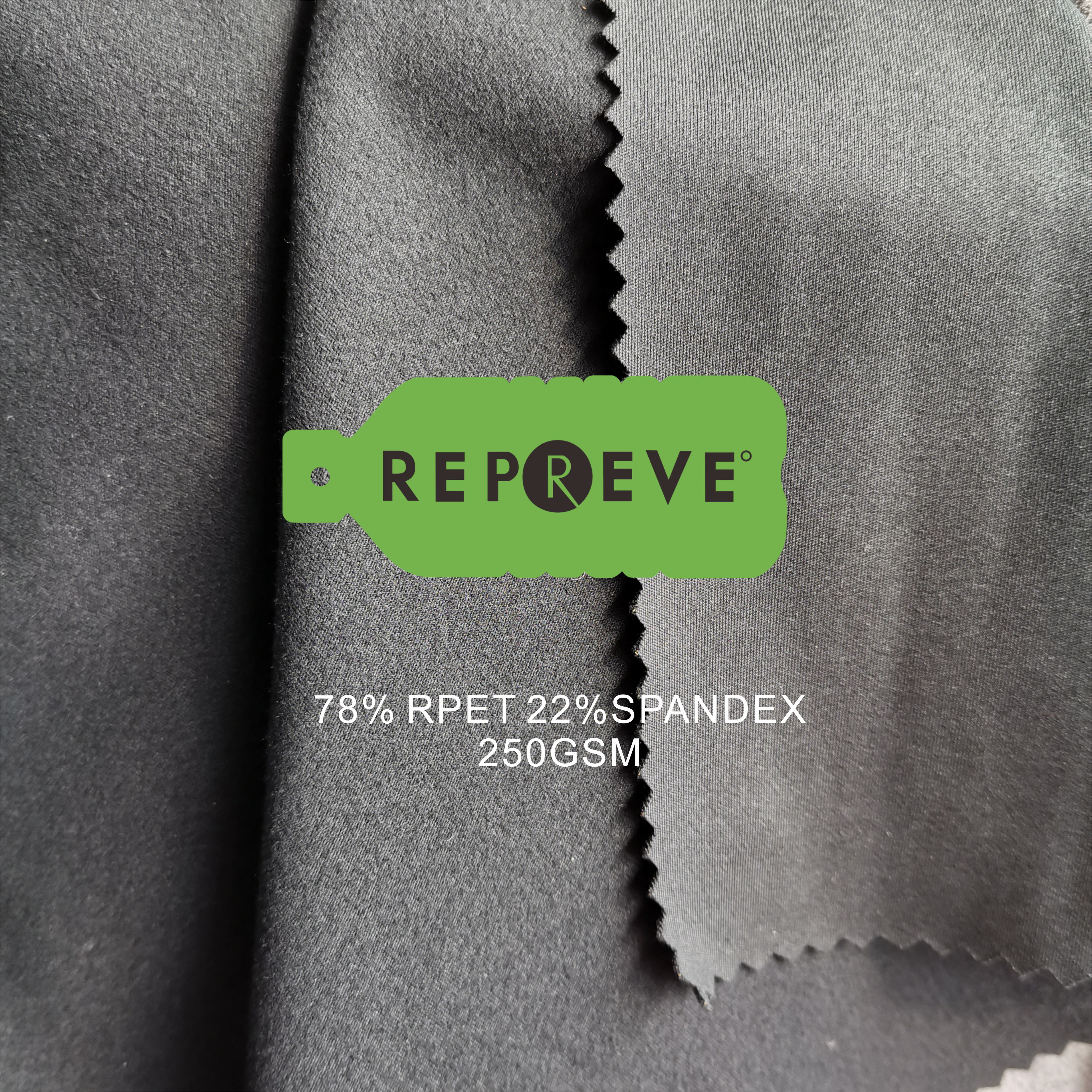 77%RPET 23%SP Interlock Fabric for Leggings